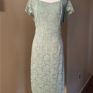 GRACE KARIN (PTP22) Lace Dress w/Cap Sleeve & Stunning Neckline